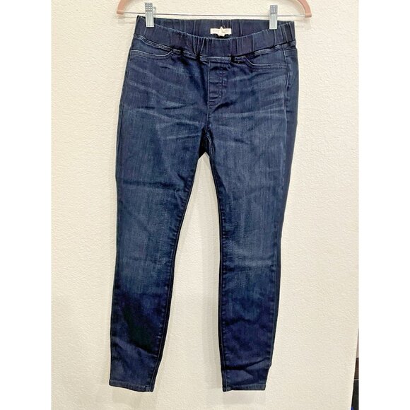 Eileen Fisher Jeggings Womens Small Petite Blue Jeans‎ Pull On Pants PS Casual - Picture 1 of 7